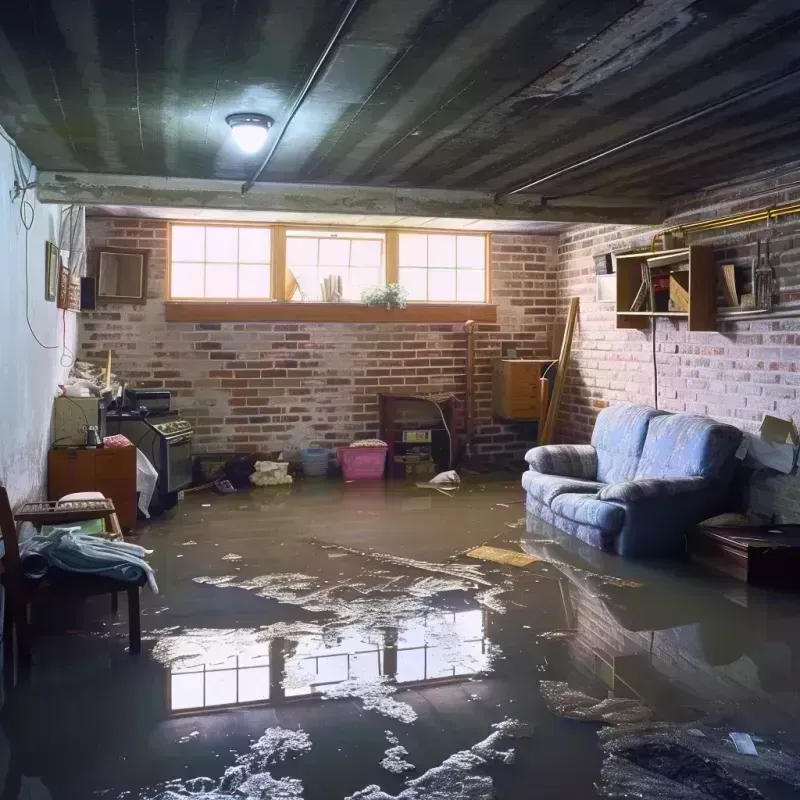 Flooded Basement Cleanup in Bland, VA